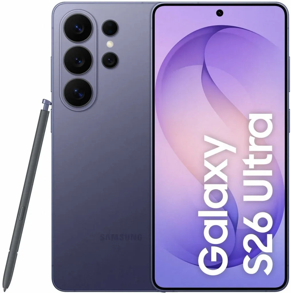 Смартфон Samsung Galaxy S26 Ultra, 12/256 ГБ, Violet (фиолетовый), Dual: nanoSim + Esim — фото 1 из 6