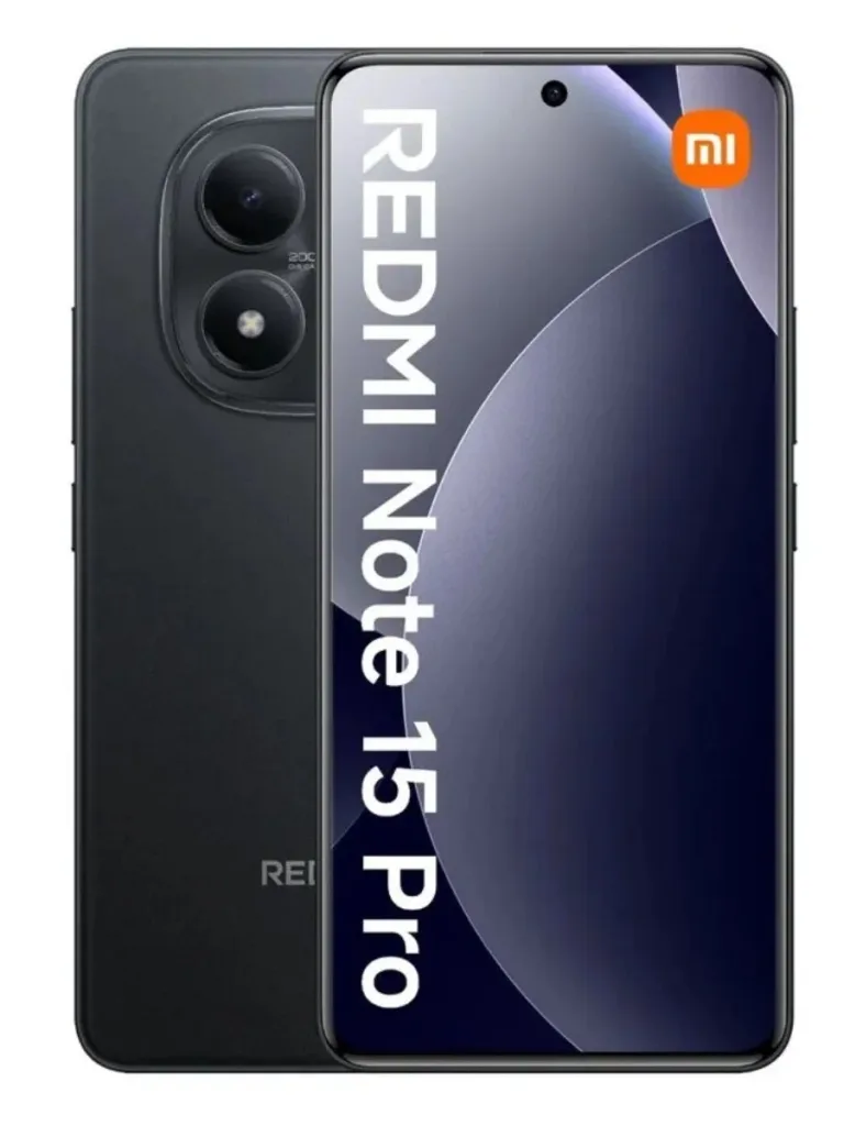 Смартфон Xiaomi Redmi Note 15 Pro 8/256 Black (Черный), AMOLED 120 Гц, 6500 мА·ч, 200 Мп камера — фото 1 из 11