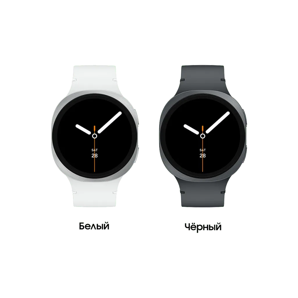Samsung Galaxy Watch 8 40 мм Silver 32 ГБ 2 ГБ ОЗУ Wear OS 5G LTE мониторинг ЭКГ и давления — фото 1 из 5