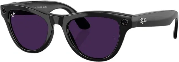 Ray-Ban Skyler Gen 2 S52 (F Shiny Black, L Transitions Amethyst) RW4014 — фото 1 из 8