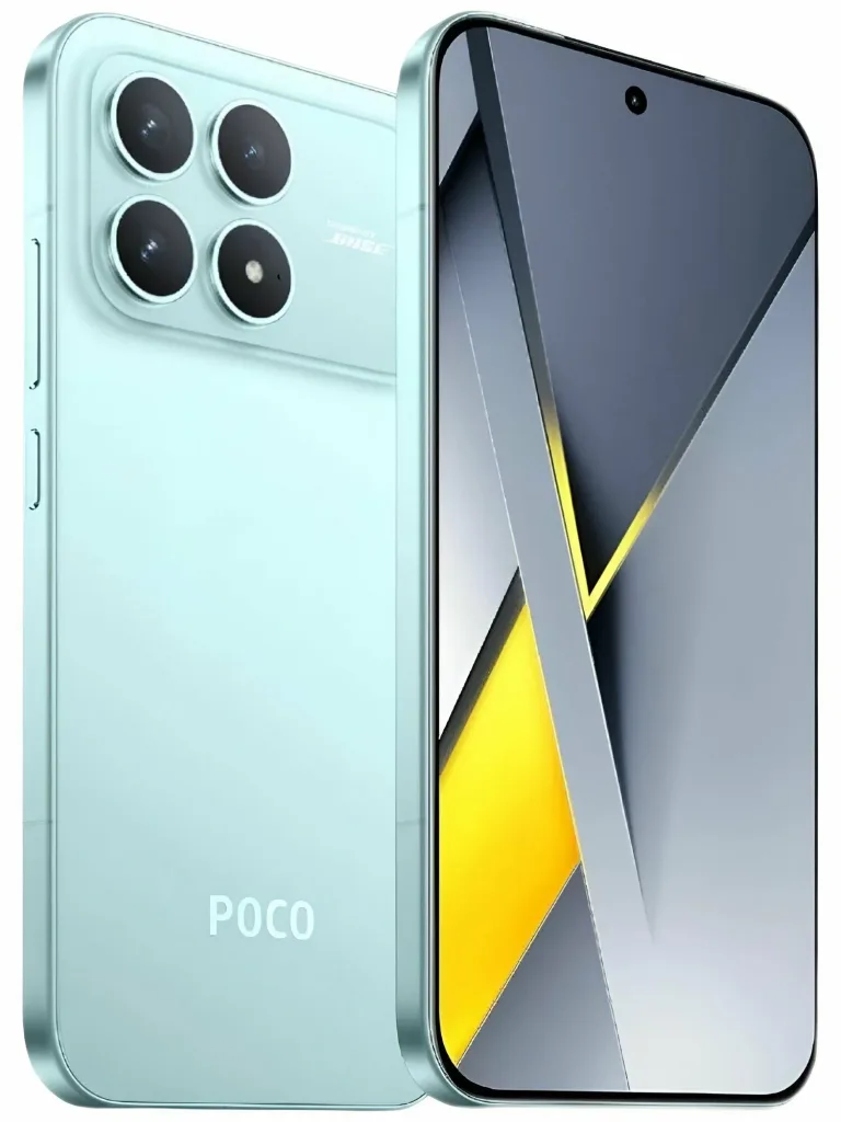 Смартфон Xiaomi Poco F8 Pro 12/512 ГБ голубой (Blue), Версия: Global — фото 1 из 5