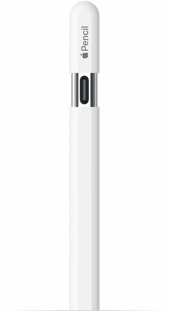 Apple Pencil USB-C Белый стилус для iPad Pro Air mini с магнитным креплением и Bluetooth — фото 1 из 5