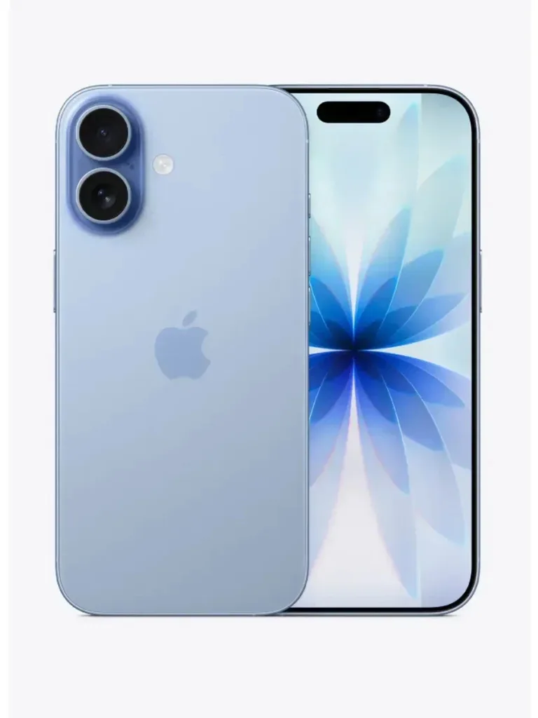 Смартфон Apple iPhone 17 256 Gb Mist Blue (Синий) nano SIM + eSIM 2025 — фото 1 из 6