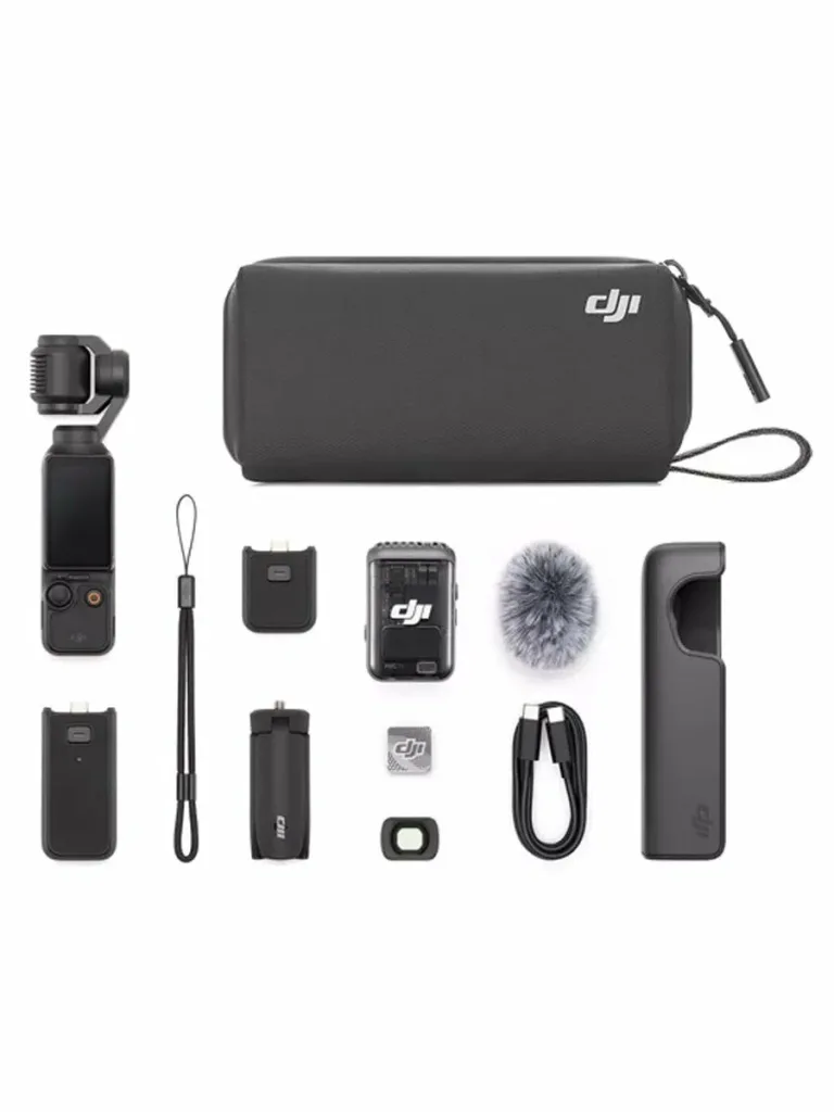 Экшн-камера DJI Osmo Pocket 3 Creator Combo Black 32 ГБ Wi-Fi Bluetooth 4K 120fps — фото 1 из 5