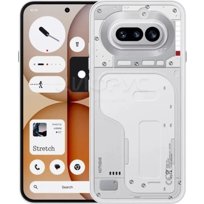 Смартфон  Nothing Phone (4A) 12/256Gb (White | Белый) 2026 Global — фото 1 из 1
