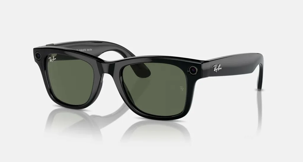 601S1M50 Ray Ban  Wayfarer Gen1 RW4006 (Matte Black/Transitions Graphite Green) S50 (M) — фото 1 из 5