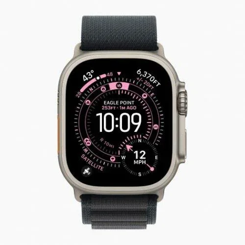 Watch Ultra 3 (2025) 49mm Natural case Black Alpine Loop (L) — фото 1 из 2
