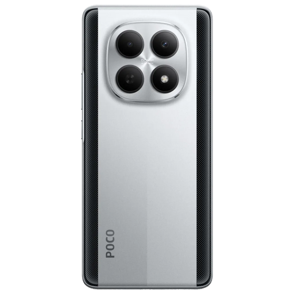 Смартфон Xiaomi Poco M8 8 /512 ГБ, серебристый (Silver), Global — фото 1 из 5