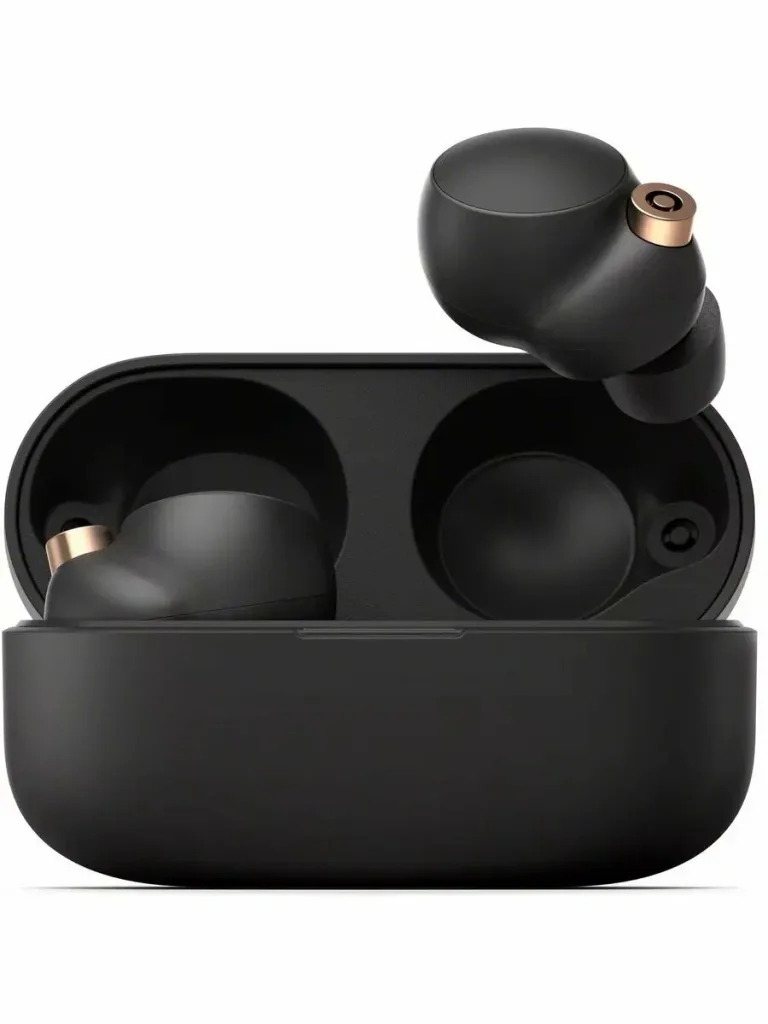беспроводные наушники Sony WF-1000XM5 черные с шумоподавлением Bluetooth 5.3 влагозащита IPX4 — фото 1 из 5