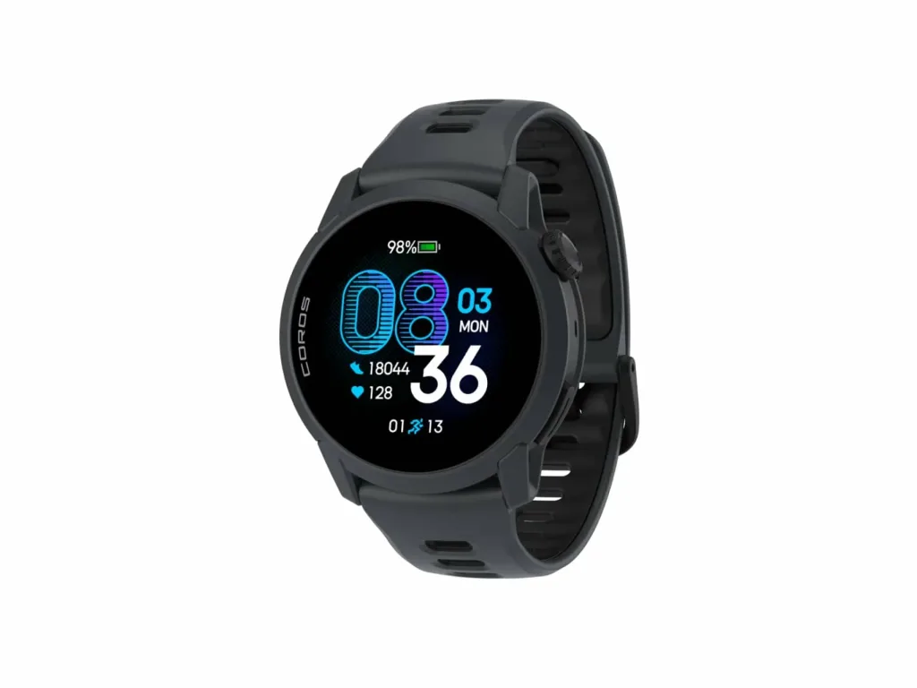 Смарт часы Coros Pace 4 (Black|Черный) Силиконовый ремешок — фото 1 из 5