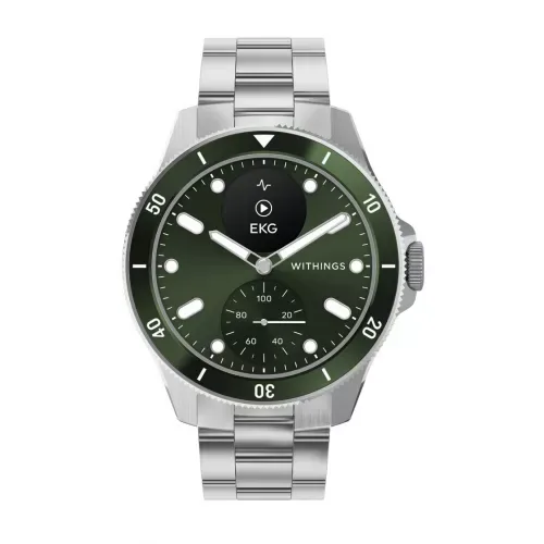 Смарт-часы Withings Scanwatch Nova 42mm, green — фото 1 из 3