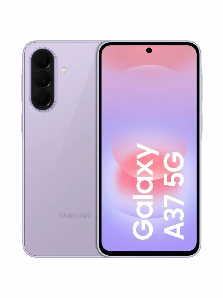 Смартфон Samsung Galaxy A37 8/256, Lavender (фиолетовый), 2026, Dual: nanoSim + Esim — фото 1 из 7
