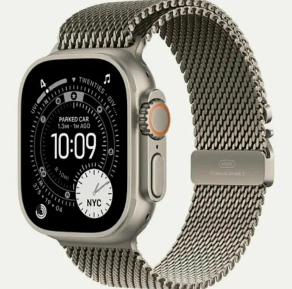 Watch Ultra 3 (2025) 49mm Natural case Milanese Loop (M) — фото 1 из 3