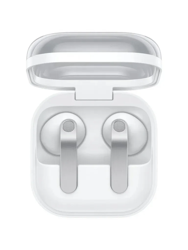 Наушники Samsung Galaxy Buds 4 White Белый, вкладыши, ANC, влагозащита, оголовье, Bluetooth 5.4 — фото 1 из 16