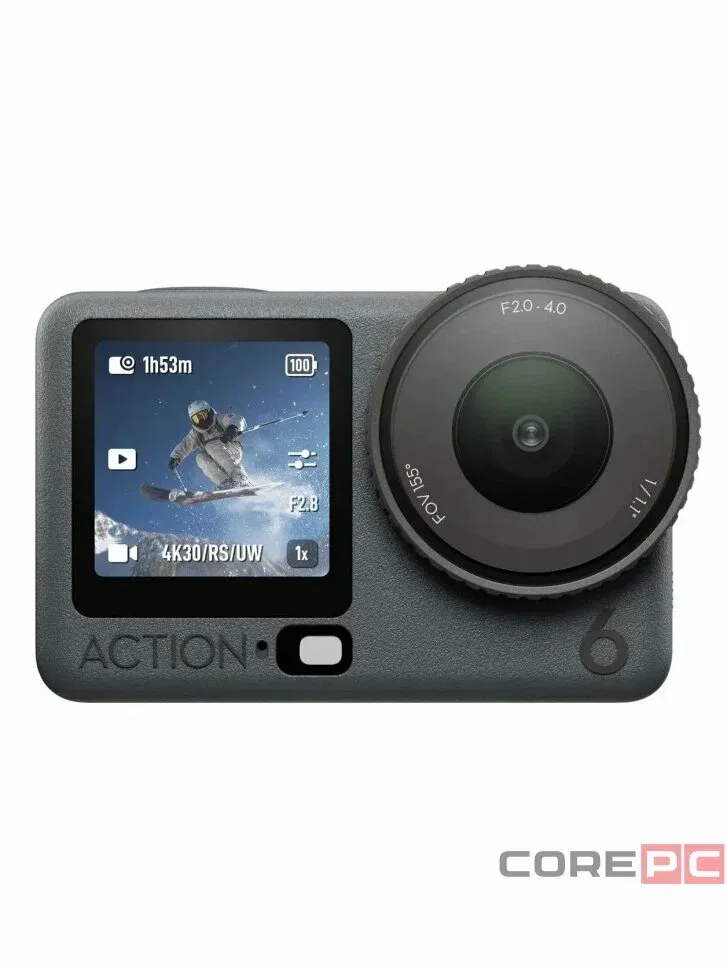 Экшн-камера DJI Osmo Action 6 Standard Combo  для профессиональной и повседневной съёмки — фото 1 из 6