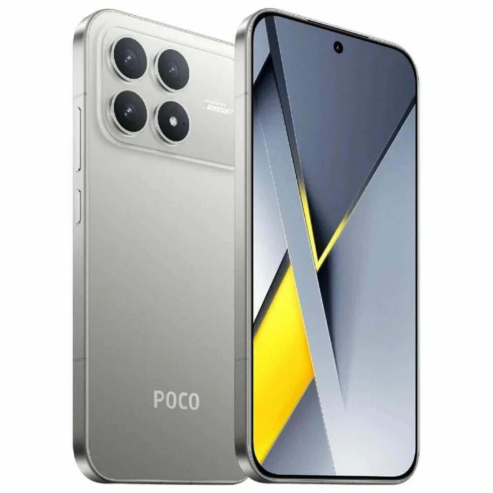 Смартфон Xiaomi Poco F8 Pro Global 12/256 ГБ, Silver (Серебристый) — фото 1 из 5