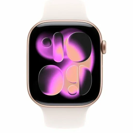 Apple Watch Series 11 46mm GPS Aluminum Case Rose Gold (Розовое золото) Sport Light M/L — фото 1 из 3