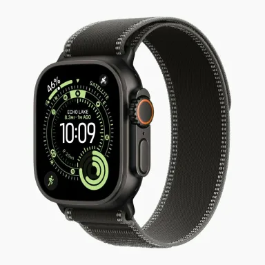 AW Ultra 3 49 mm Black Titanium Case with M/L Black/Charcoal Trail Loop MF1H4 — фото 2
