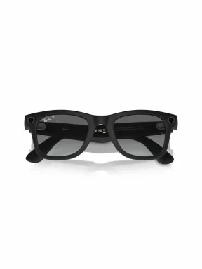Ray Ban Wayfarer (Gen1) RW4006 (Matte Black Polar/Gradient Graphite) Размер S50 (M) 601ST350 — фото 3