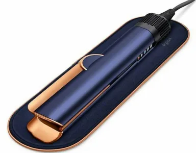 Dyson Airstrait HT01 для выпрямления волос, керамическое покрытие, 3 температурных режима, 1600 Вт, цвет Prussian Blue/Cooper