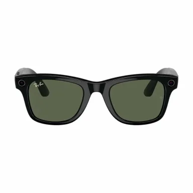 Ray-Ban Wayfarer Gen2 S50 (F Shiny Black, L Transitions Graph, Green) RW4012 — фото 8