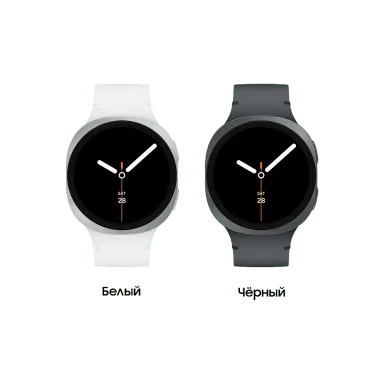 Samsung Galaxy Watch 8 40 мм Silver 32 ГБ 2 ГБ ОЗУ Wear OS 5G LTE мониторинг ЭКГ и давления