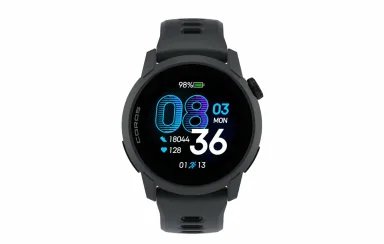 Смарт часы Coros Pace 4 (Black|Черный) Силиконовый ремешок — фото 2