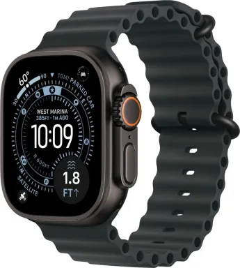 Apple Watch Ultra 3 49 мм GPS + Cellular, титан Natural Titanium, ремешок Anchor Blue Ocean, 64 ГБ, 5G, Watch OS — фото 1