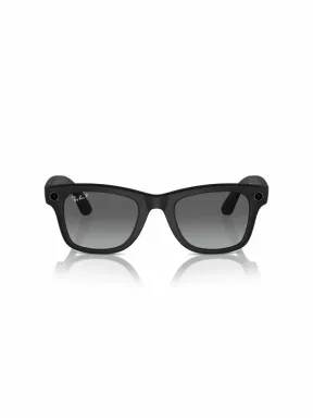 Ray Ban Wayfarer (Gen1) RW4006 (Matte Black Polar/Gradient Graphite) Размер S50 (M) 601ST350 — фото 5