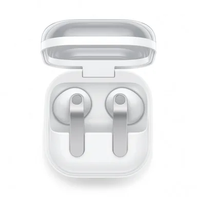 Наушники Samsung Galaxy Buds 4 White Белый, вкладыши, ANC, влагозащита, оголовье, Bluetooth 5.4 — фото 6