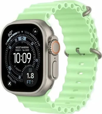 Watch Ultra 3 (2025) 49mm Natural case Neon Green Ocean Band