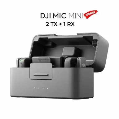 Микрофон DJI Mic 3 2 TX + 1 RX + Charging Case Black (Черный)
