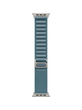 AW Ultra 3 49 mm Natural Titanium Case with S Light Blue Alpine Loop MEWK4 — фото 5