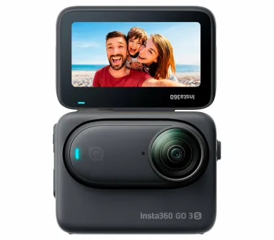 Экшн-камера Insta360 GO 3S черный 128 ГБ 4K 30 к/с Wi-Fi влагозащита IPX8