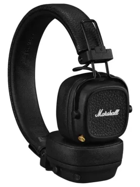 Наушники Marshall Major V Black (Черные), накладные, беспроводные, шумоподавление — фото 2