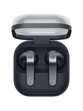 Наушники беспроводные Samsung Galaxy Buds 4, черные black, влагозащита, ANC — фото 8