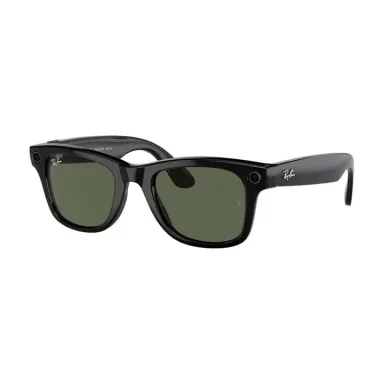 Ray-Ban Wayfarer Gen2 S50 (F Shiny Black, L Transitions Graph, Green) RW4012