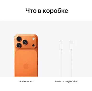 Apple iPhone 17 Pro Max 1Tb Cosmiс Orange Only Esim — фото 6