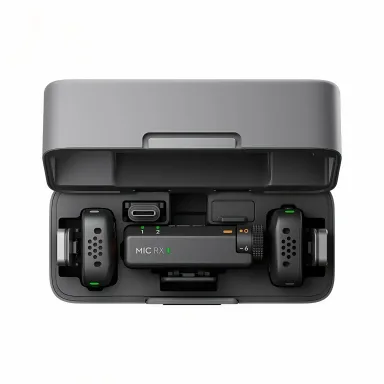 DJI Mic MINI, 2 TX+1 RX+CHARGING CASE, беспроводной микрофон — фото 3