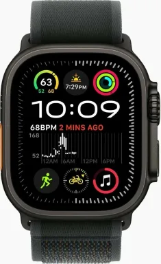 AW Ultra 3 49 mm Black Titanium Case with M/L Black/Charcoal Trail Loop MF1H4 — фото 8