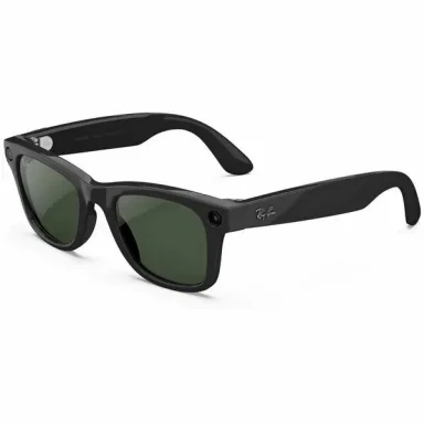 Ray-Ban Wayfarer Gen2 S50 (F Shiny Black, L Transitions Graph, Green) RW4012 — фото 5