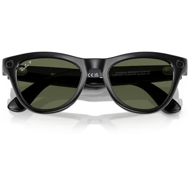 Ray Ban Skyler (Gen1) RW4010 (Shiny Black/G15 Green) Размер S52 (M) UPC: 8056262043790 — фото 2
