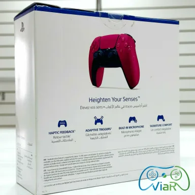 беспроводной контроллер Sony DualSense для PS5 и ПК,  Volcanic Red, 12 ч работы, 16 кнопок — фото 5
