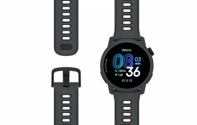 Смарт часы Coros Pace 4 (Black|Черный) Силиконовый ремешок — фото 5