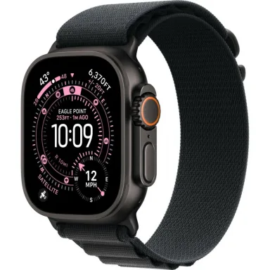 Apple Watch Ultra 3 49 мм Titanium Black GPS + Cellular 64 ГБ защита IP6X WR100