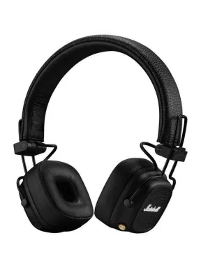 Наушники Marshall Major V Black (Черные), накладные, беспроводные, шумоподавление