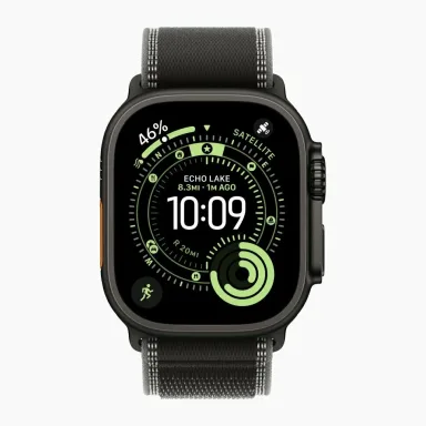 AW Ultra 3 49 mm Black Titanium Case with M/L Black/Charcoal Trail Loop MF1H4 — фото 3