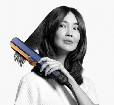 Dyson Airstrait HT01 для выпрямления волос, керамическое покрытие, 3 температурных режима, 1600 Вт, цвет Prussian Blue/Cooper — фото 2