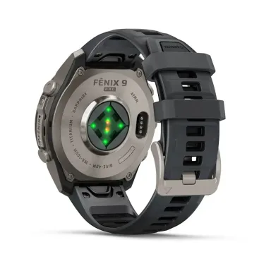 Garmin Fenix 9 Pro 47MM Inreach Titanium With Graphite/Black Silicone Band - LTE — фото 10