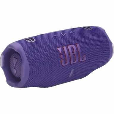 Портативная акустика JBL Charge 6 фиолетовая 45Вт Bluetooth 5.4 влагозащита IP67 автономность 24ч — фото 3